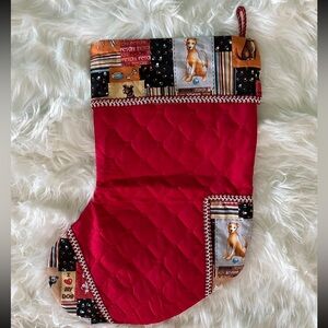 Oversized Handmade Christmas Stocking